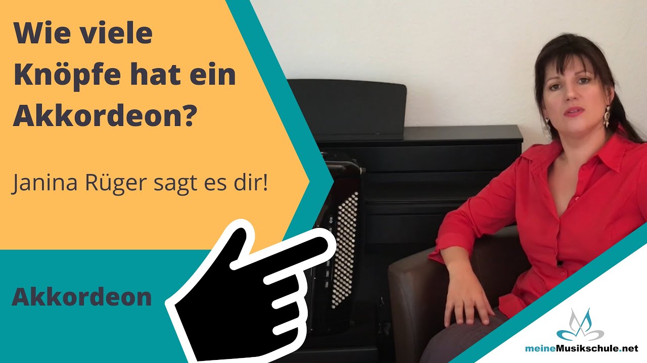 Wieviele Knöpfe hat ein Akkordeon?