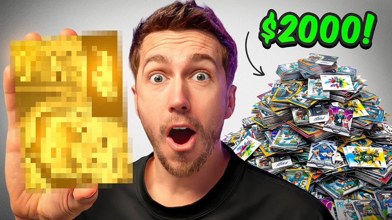 I Opened 288 NFL Cards & Got ____ ($2000)