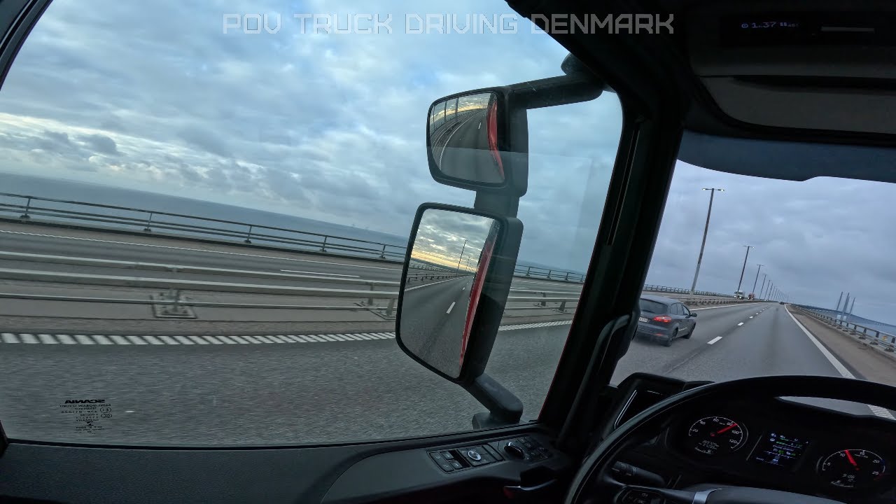 4K Truck Driving - Malmö to Vordingborg/Tversted - 10-10-2023