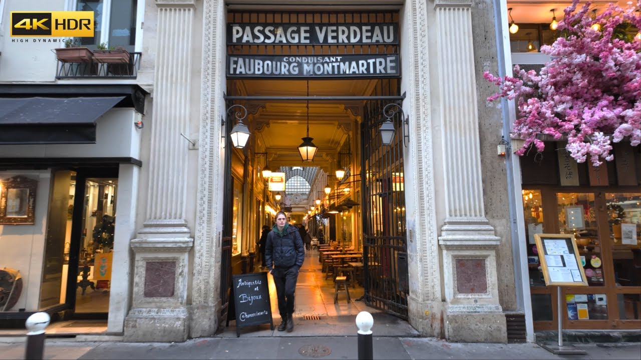 Paris Passage Verdeau 4K HDR