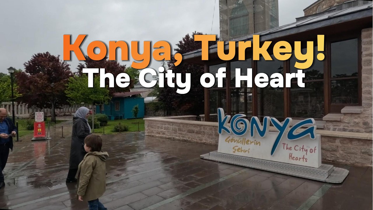 Walking through the spiritual city of Konya, Turkey