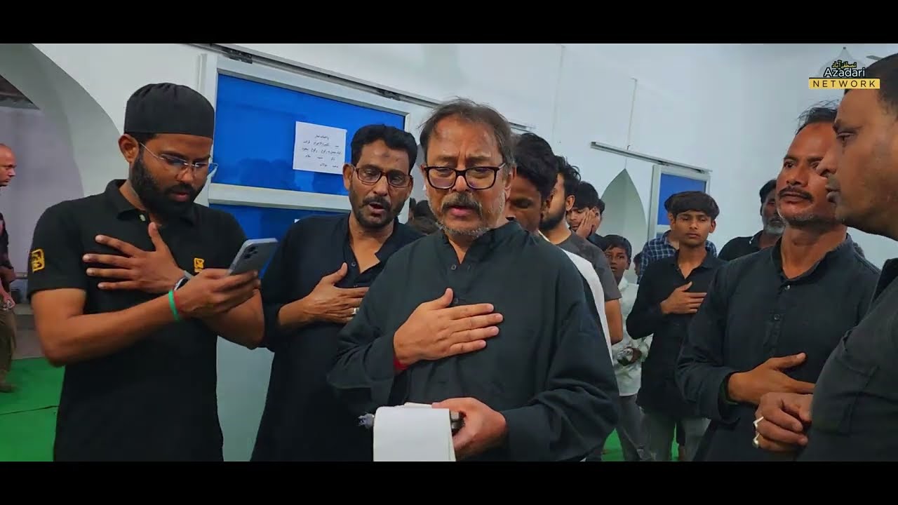 Marsiyakhani- Janab Nazim Naqvi Aur Unke Hamnava Anjuman-e-Naqviya Mustafabad