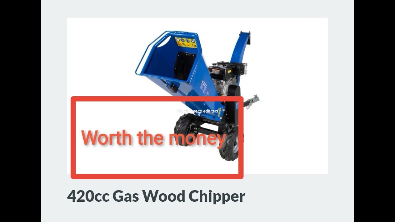 POWERFIST | 420cc Gas Wood Chipper
