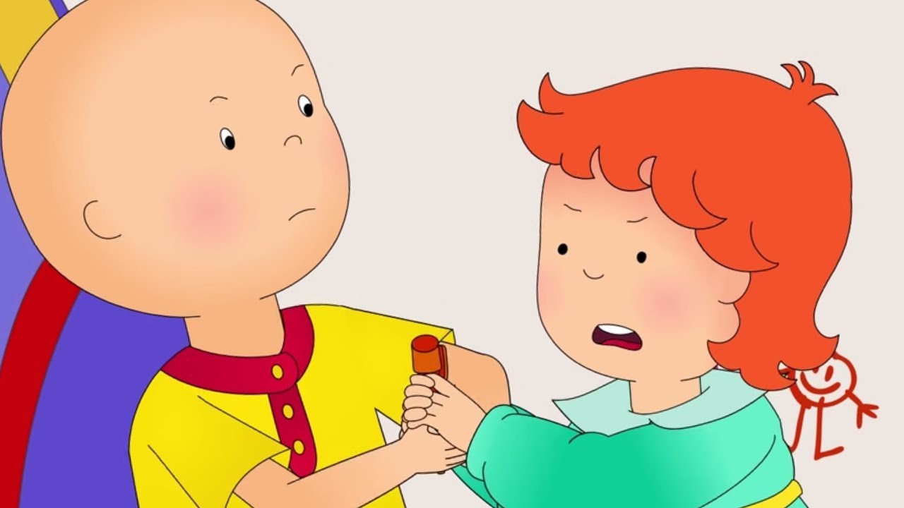 Funny Animated cartoons Kids | Caillou fights with Rosie | WATCH ONLINE | Cartoon for Children