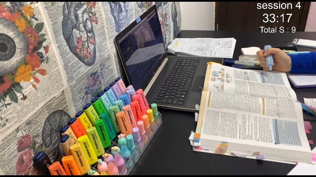 STUDY WITH ME LIVE🐬  ادرس معي بث مباشر مع تلاوة القرآن الكريم بصوت القارئ حسين العزام