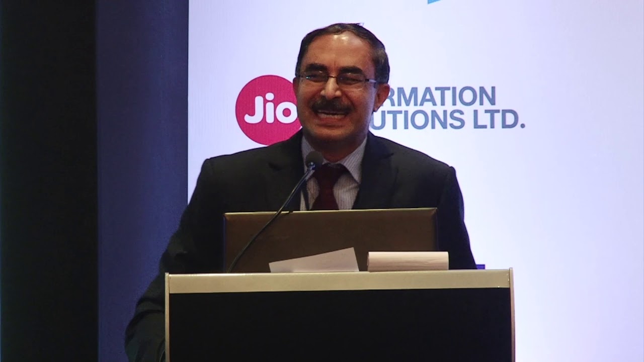 Mr Ajay Prakash Sawhney, Secretary MeitY at the Account Aggregator launch in Mumbai