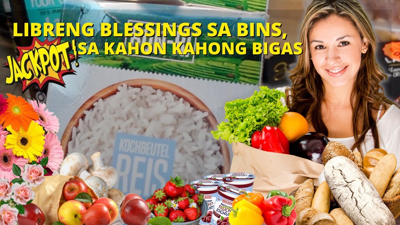 Dumpster Diving (Germany) : LIBRENG GROCERY SA BINS, JACKPOT SA RICE!!!