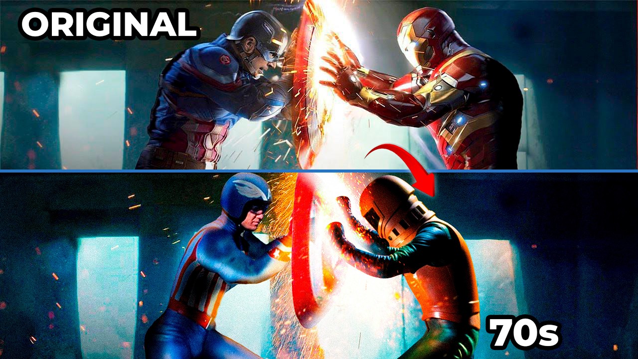 Puse a héroes VIEJOS en películas NUEVAS