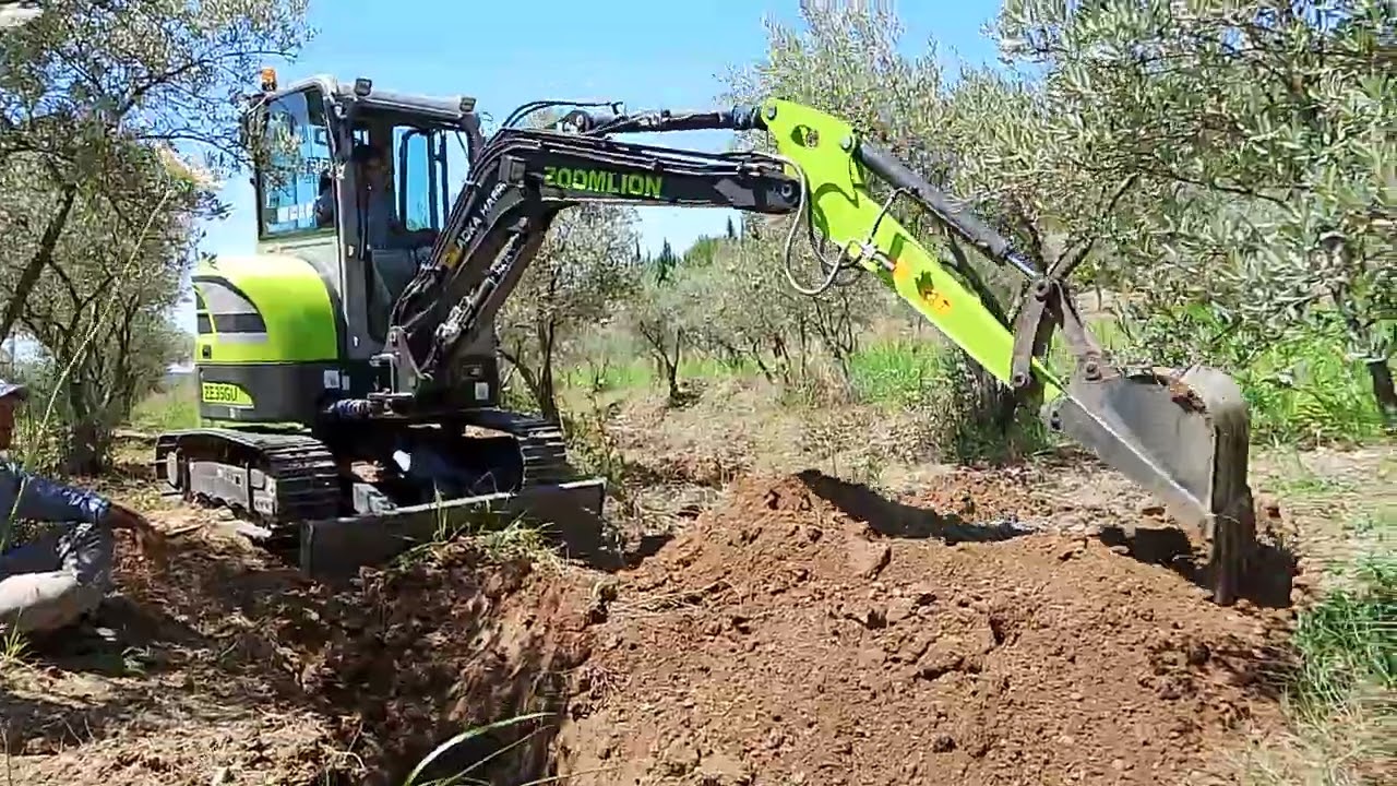 Zoomlion ile su kanalı çalışması
