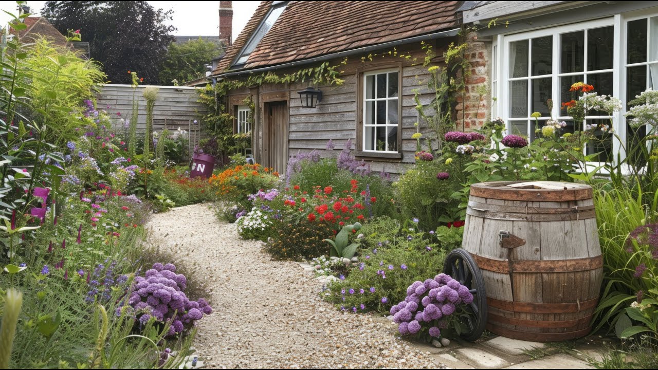 Upcycled Wooden Decor Ideas for a Warm Rustic Farmhouse Backyard Garden Look