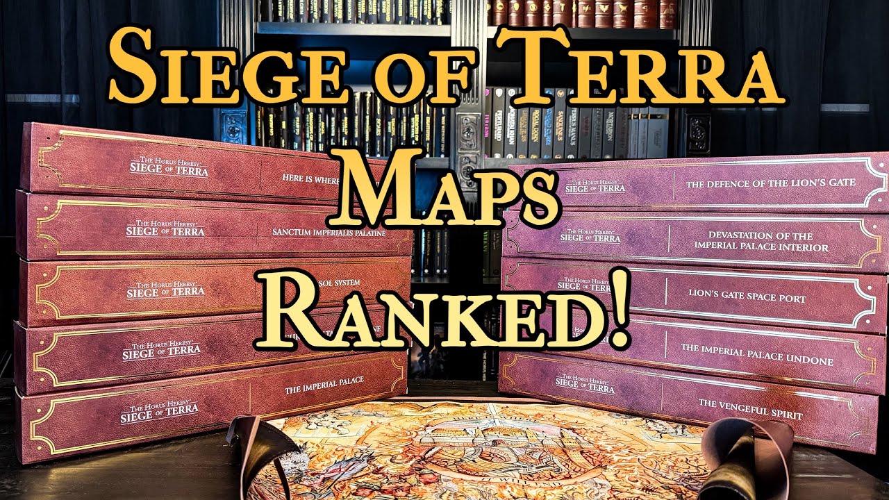 Ranking all Siege of Terra Maps!  - The Horus Heresy
