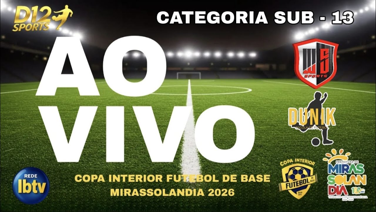 AO VIVO - WS SPORTS B  X  DUNIK  - SUB - 13