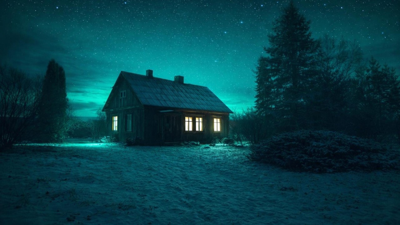 Peaceful Midnight ~ Meditative Music for Late Nights ~ Relaxing Ambient Music (Sleep Mode)