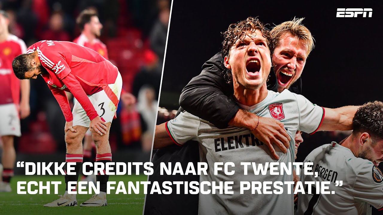 👏 FC Twente VERRAST VRIEND en VIJAND op OLD TRAFFORD: 