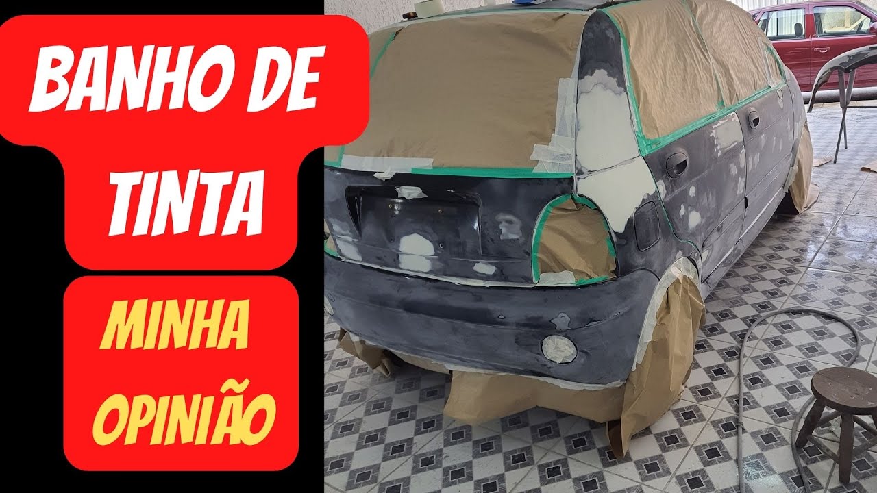 BANHO DE TINTA Vale a Pena pra oficina?? | Trocando Idéia