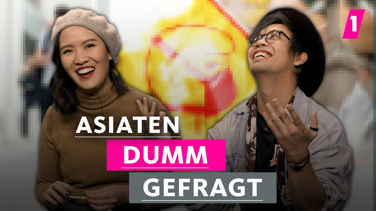 Asiaten sehen alle gleich aus! | 1LIVE Dumm Gefragt