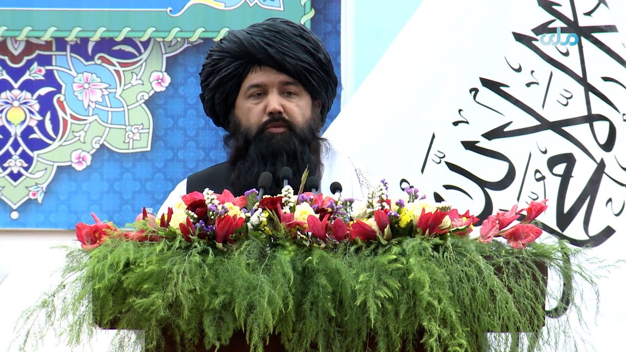 د علماوو او مخورو په غونډه کې د شیخ ندا محمد ندیم وینا