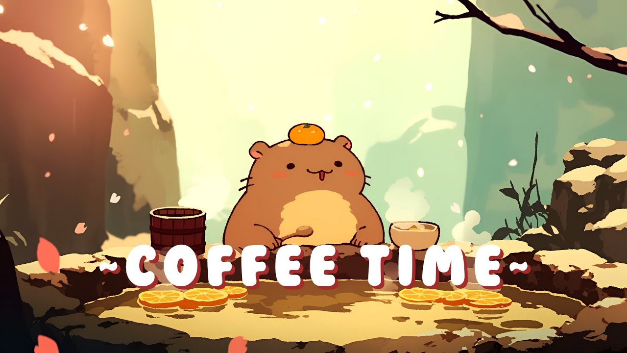Capybara Chill Station | Study & Chill Music Mix ✨