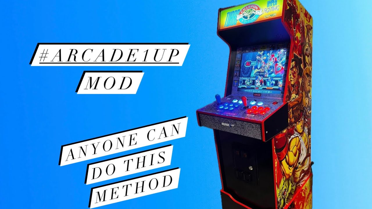 It’s So Easy! Arcade1up Mod Anyone Can Do