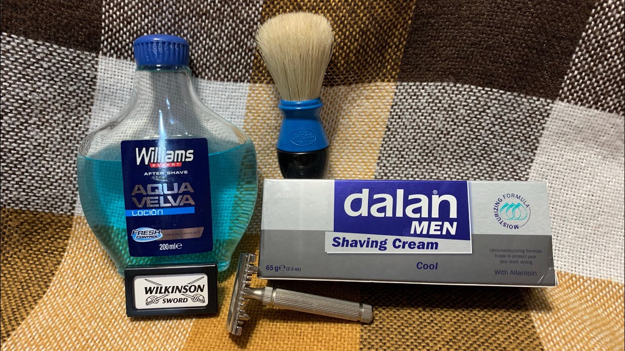 Бритьё! Williams Aqua Velva Dalan cool shaving cream. Wilkinson sword. Fatip piccolo oc. Omega 40099