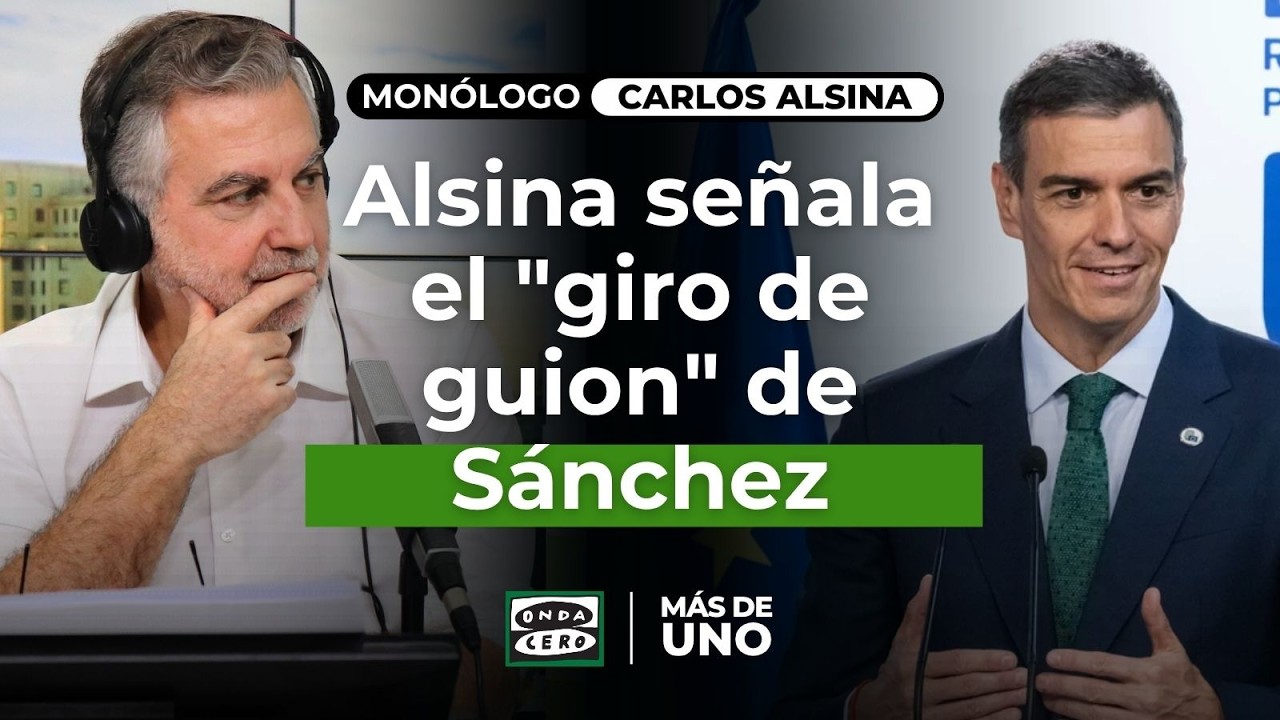 Alsina señala en su monólogo el giro de guion del presidente: 