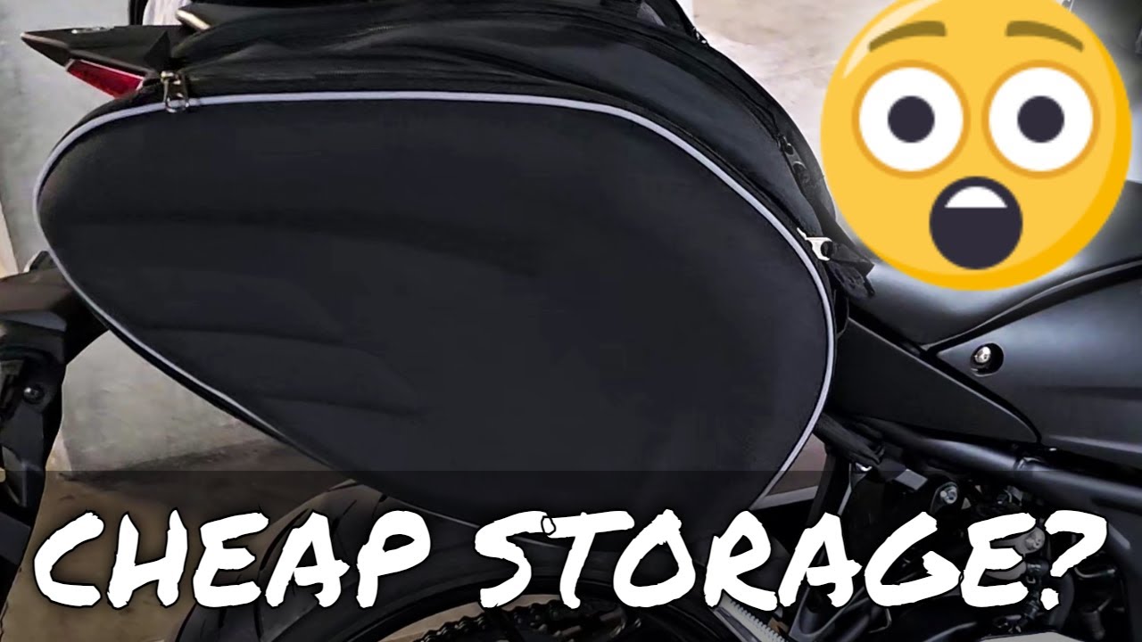 Motorbike Gear Review: BEST VALUE Universal Saddle Bags