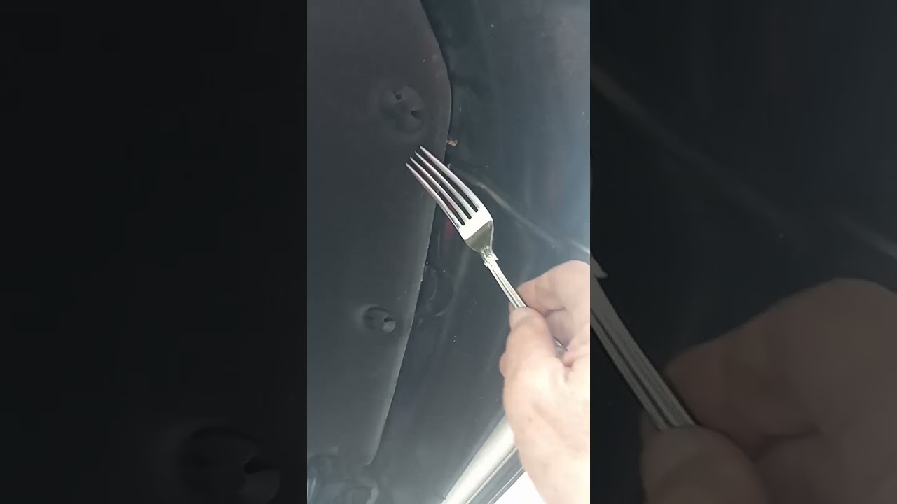 remove hood heat shield tabs