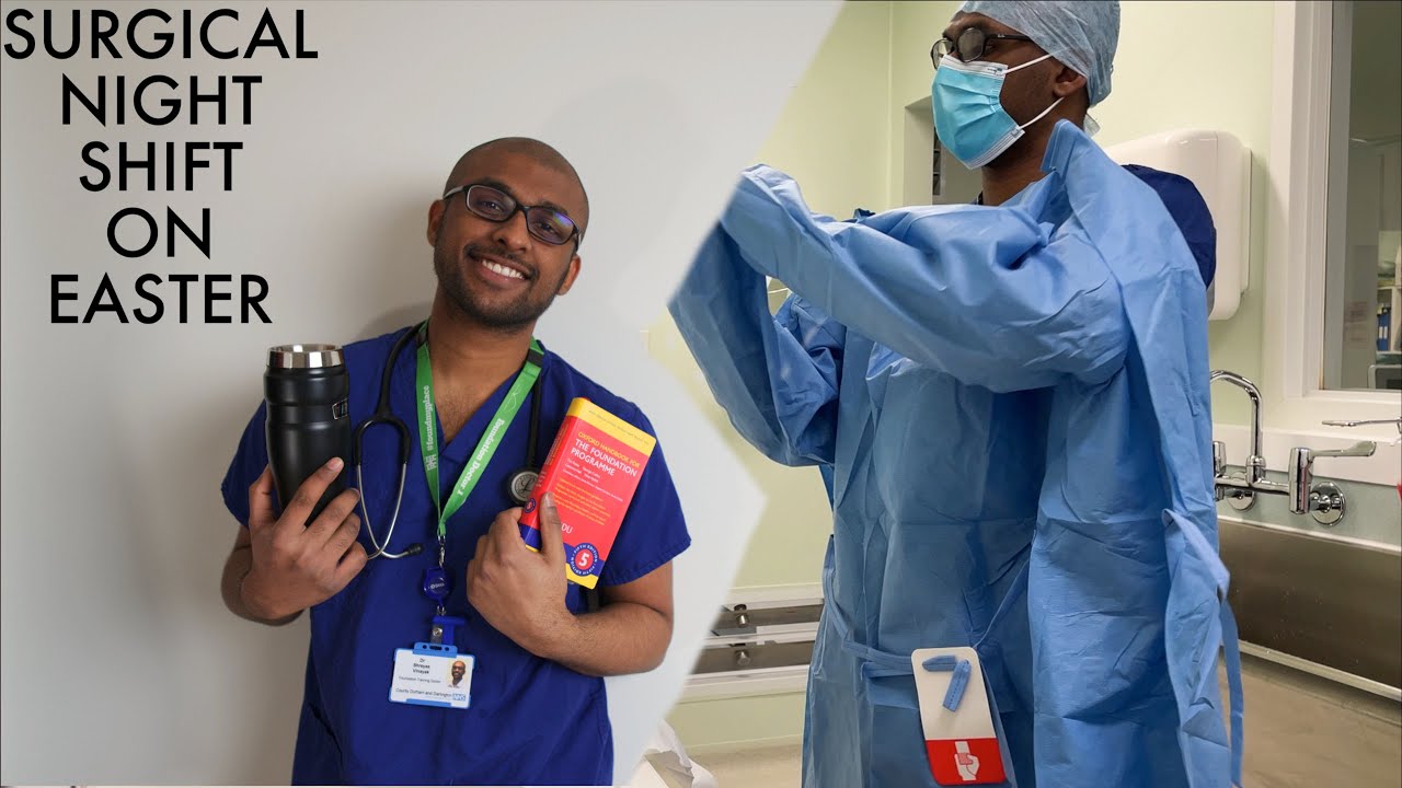 DAY IN THE LIFE OF A DOCTOR: Surgical Night Shift On Call For Easter!