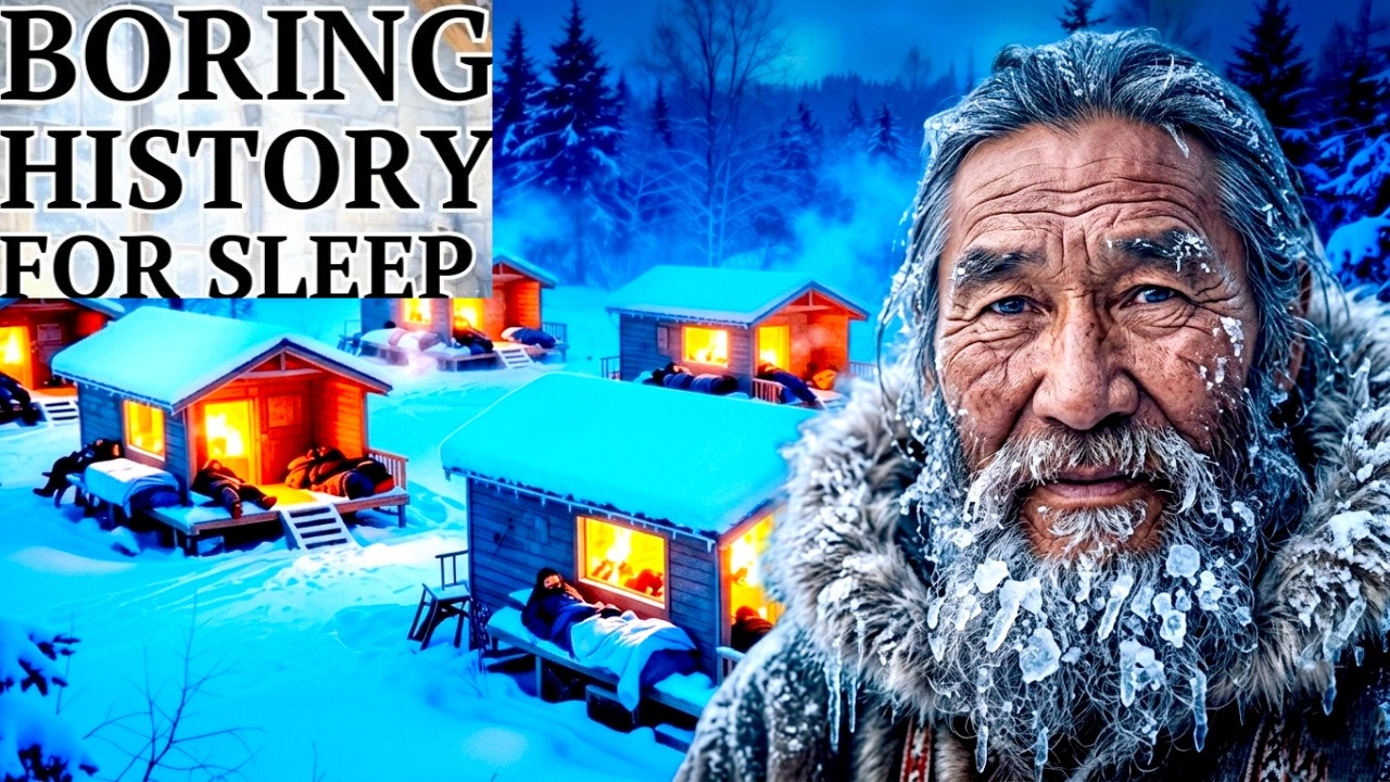 Life at -40°C in a Remote Alaskan Cabin | Winter Isolation Documentary | History for Sleep