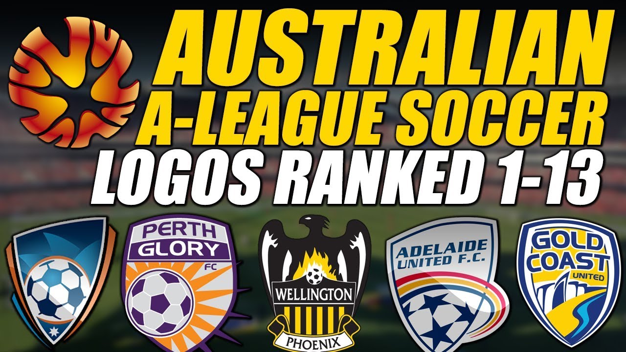 Australian A-League Soccer Logos Ranked 1-13