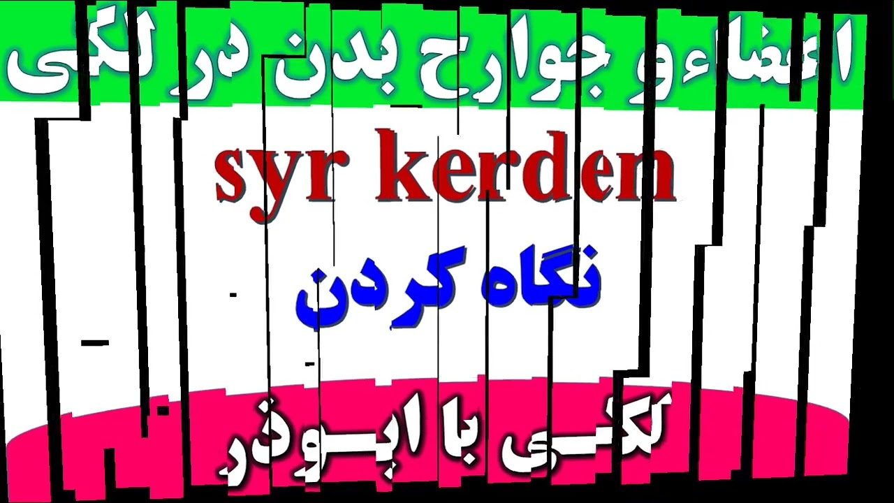 اعضای بدن لکی به فارسی | لکی با ابوذر ۵