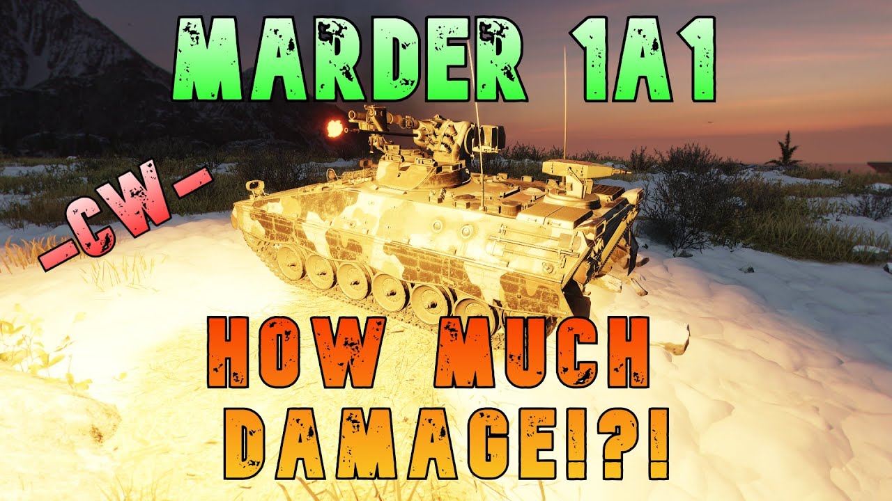 Marder 1A1 How Much Damage!?! -CW- ll Wot Console - World of Tanks Modern Armor