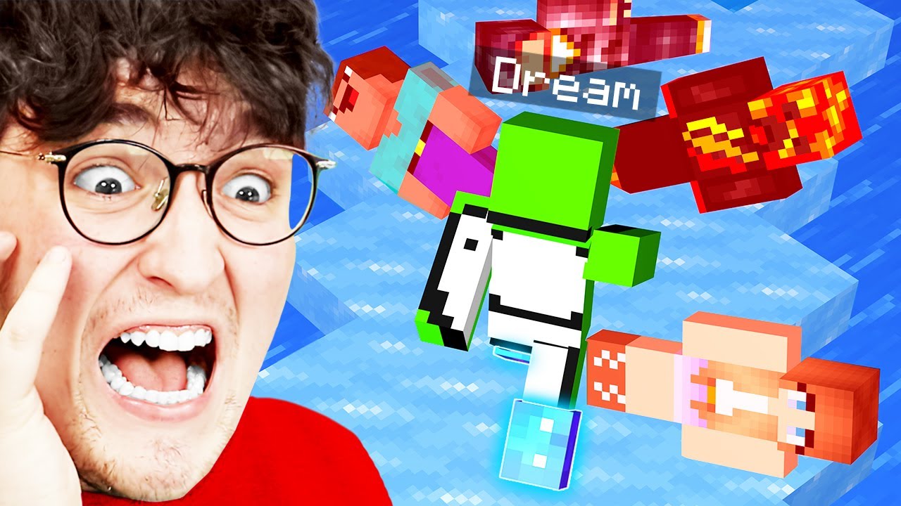 DREAMS 12 INSANE Minecraft Manhunt Hacks (THEY WORKED!)
