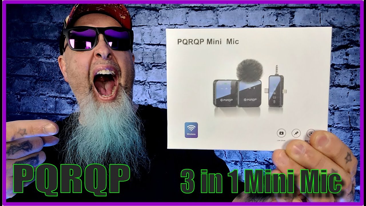 Микрофон PQRQP 3 в 1