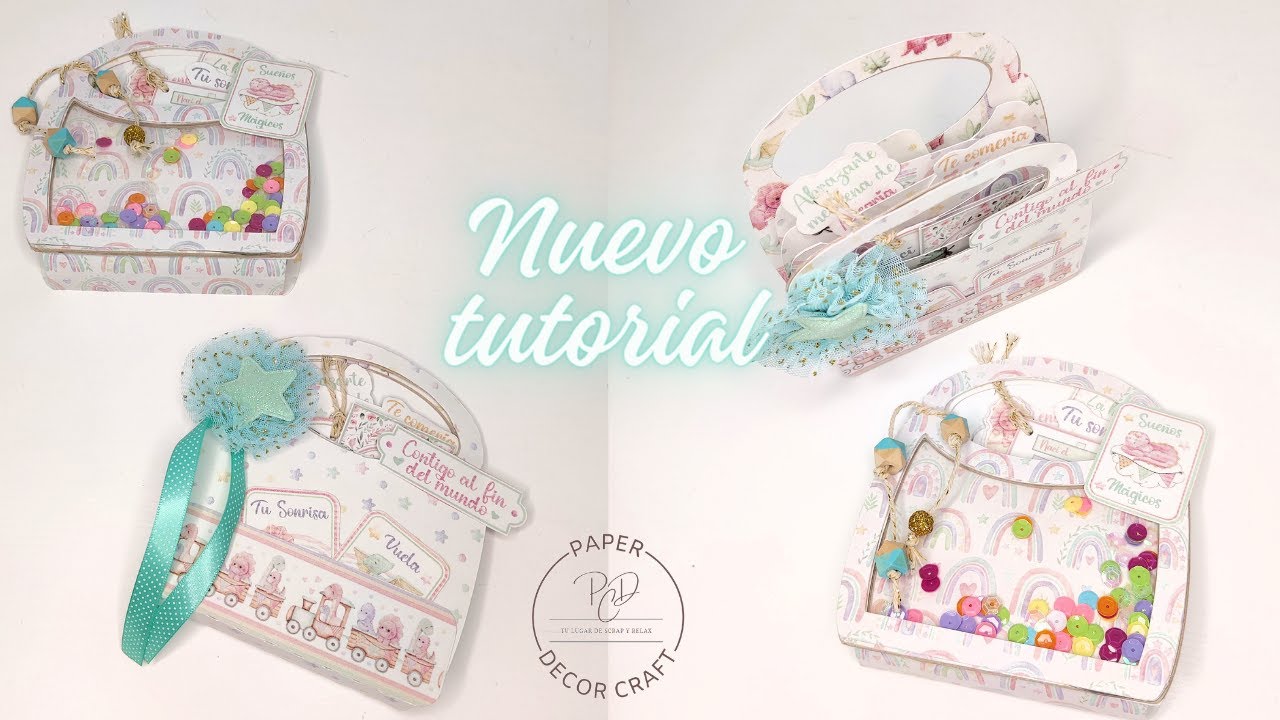Tutorial Álbum bolso Scrap