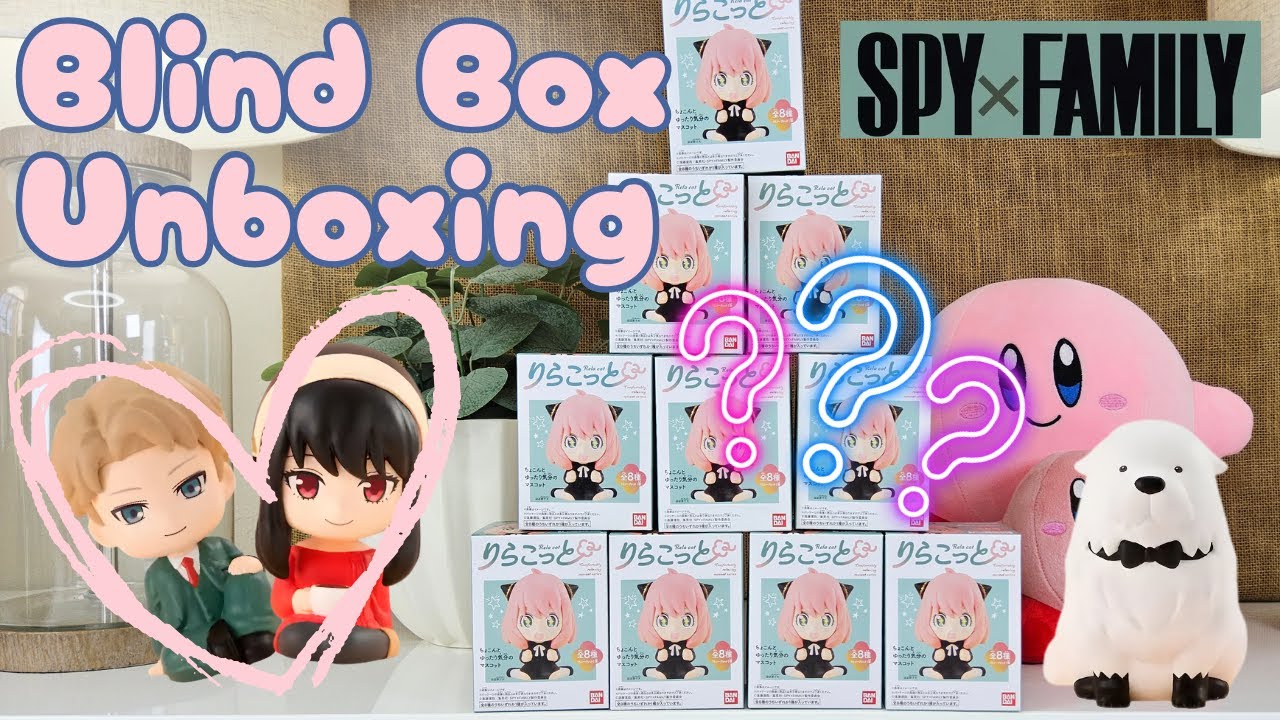 Ep#33 Slow Blind Box Unboxing Spy x Family Manga Series Buying Singles Trying to Collect Full Set.