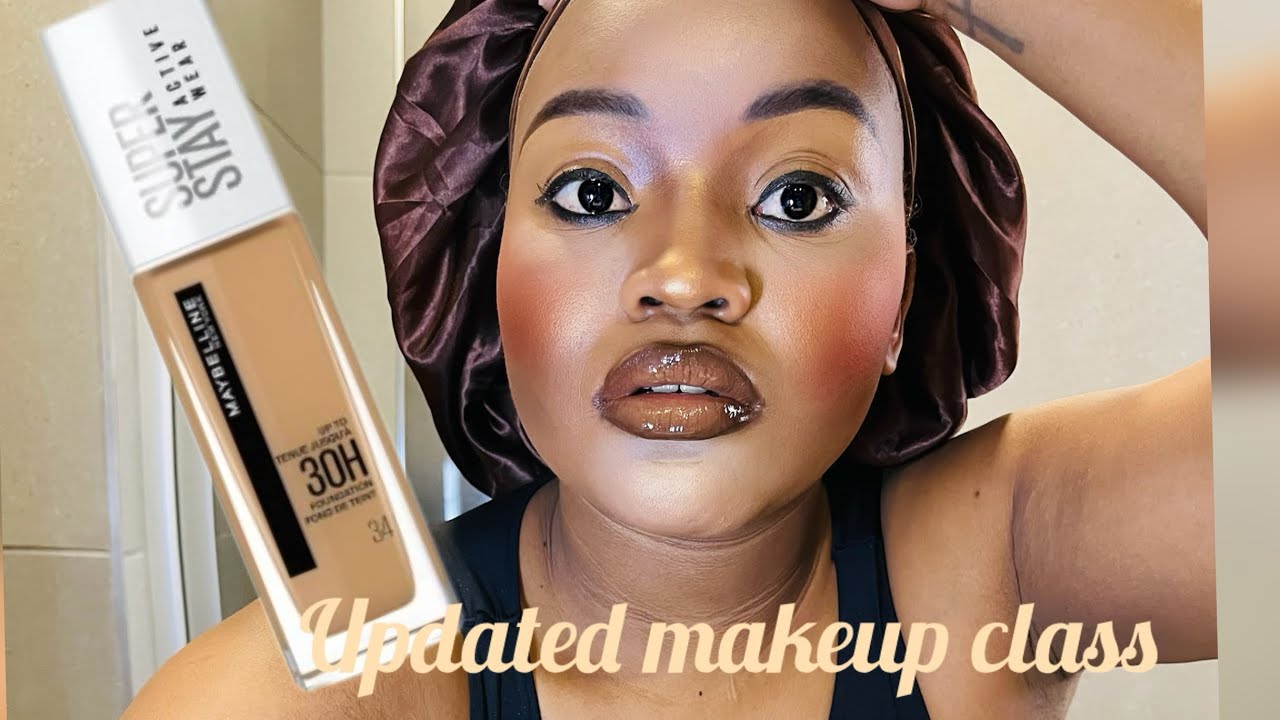 MAKEUP TUTORIAL FOR BEGINNERS/ Makeup transformation/Full neutral glam makeup/ #Maybellinemakeup