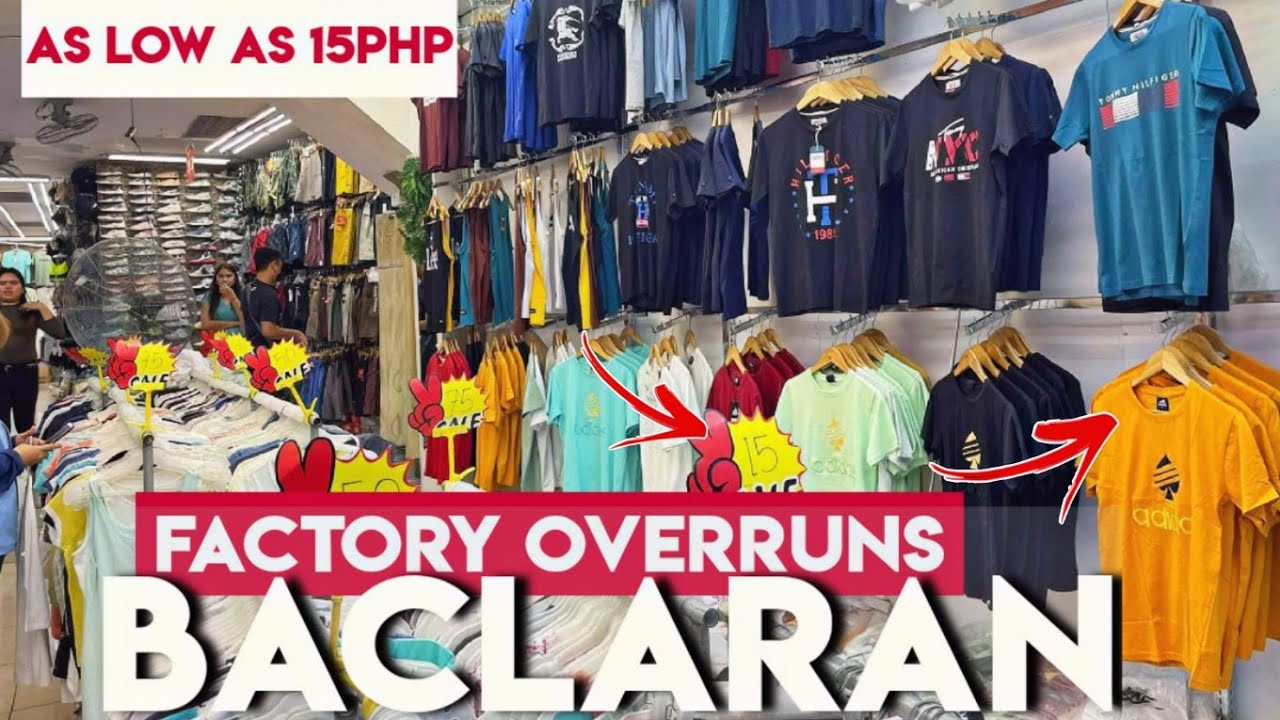 BACLARAN FACTORY OVERRUNS | As low as ₱15😱