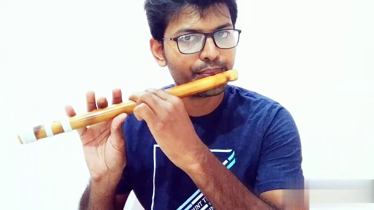 Minnalae vasegara prelude flute theme tutorial/notes in description