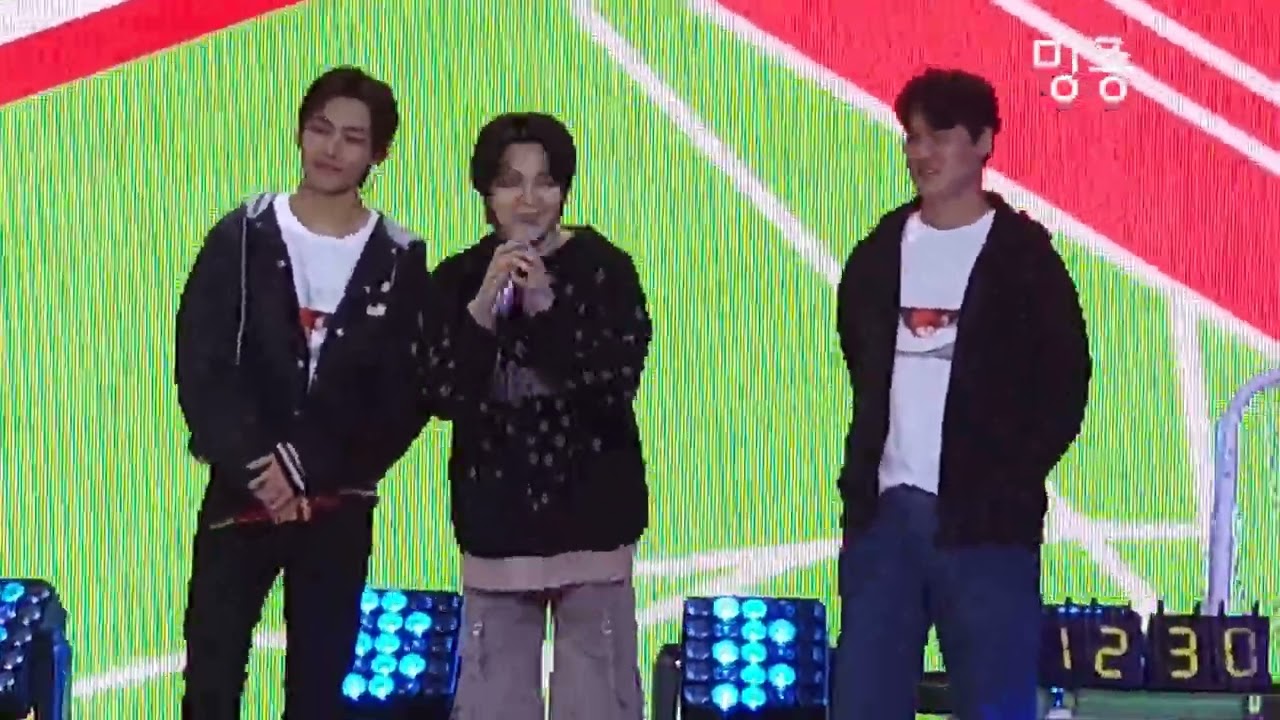 2023.10.14 뷔크닉 베프 전화 한통에 달려와준 지민이를 본 나