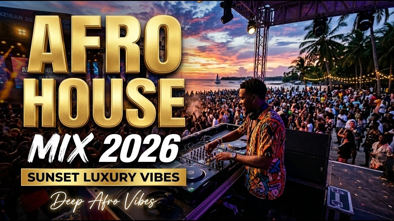 Afro House Mix 2026 ☀️ Ultimate Afro House Paradise   Summer Festival Energy   Sunveil Sessions