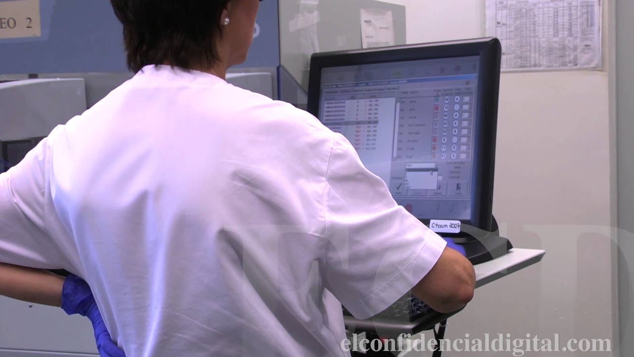 El proceso de la sangre donada