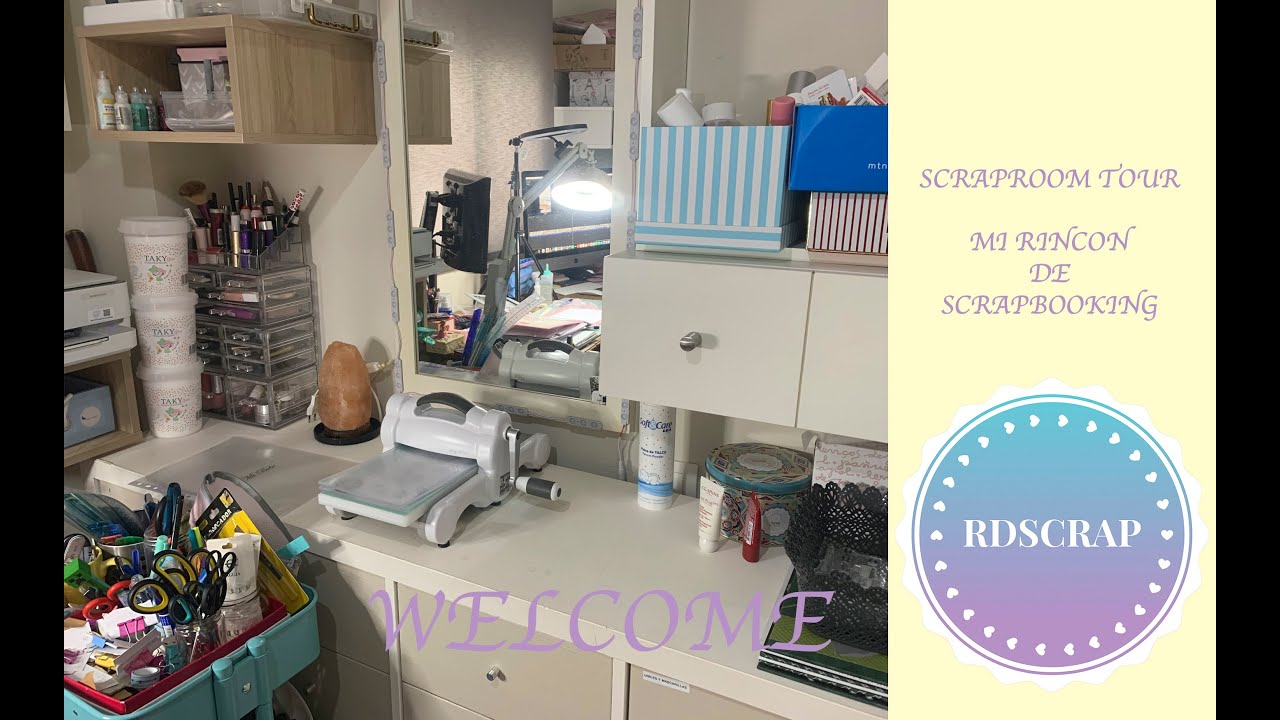 SCRAPROOM Tour: Mi Rincon de SCRAPBOOKING