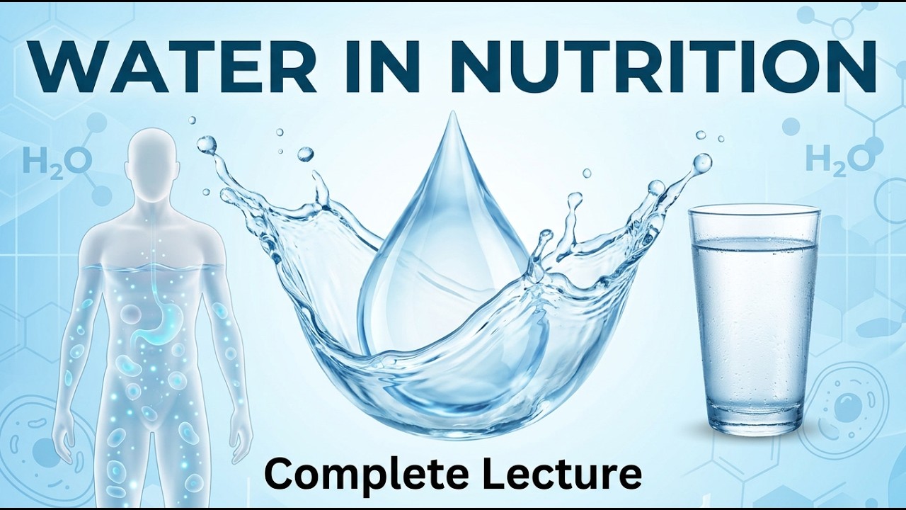 Nutrition L2 | Water