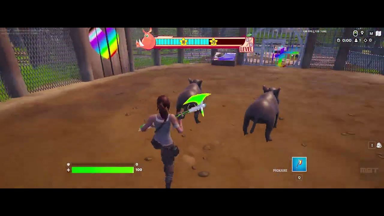 FORTNITE: ZOO ESCAPE 2 🐯 WILD BOAR 18 /30 LEVEL - MAP CODE: 3927-2422-9481