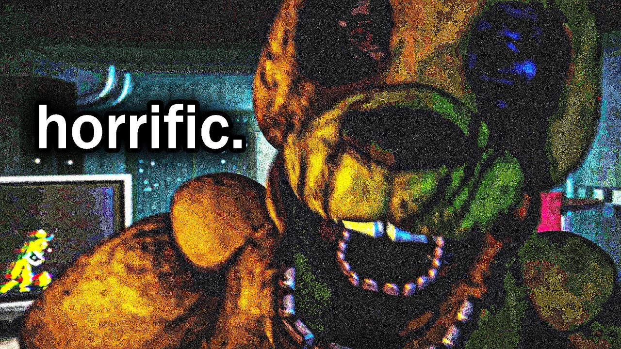 The Most Disturbing FNAF Animatronic I've Ever Seen...