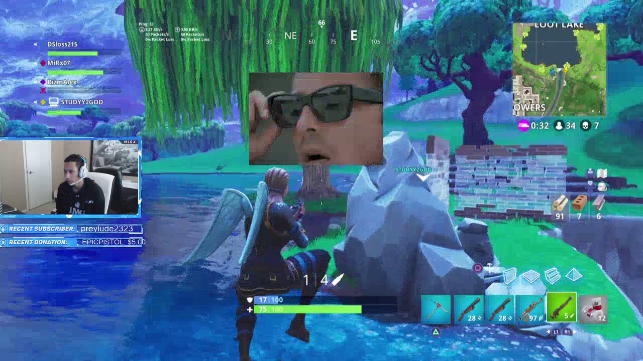 Mirx Plays Fortnite With Burgers While Rizma Roasts Everyone