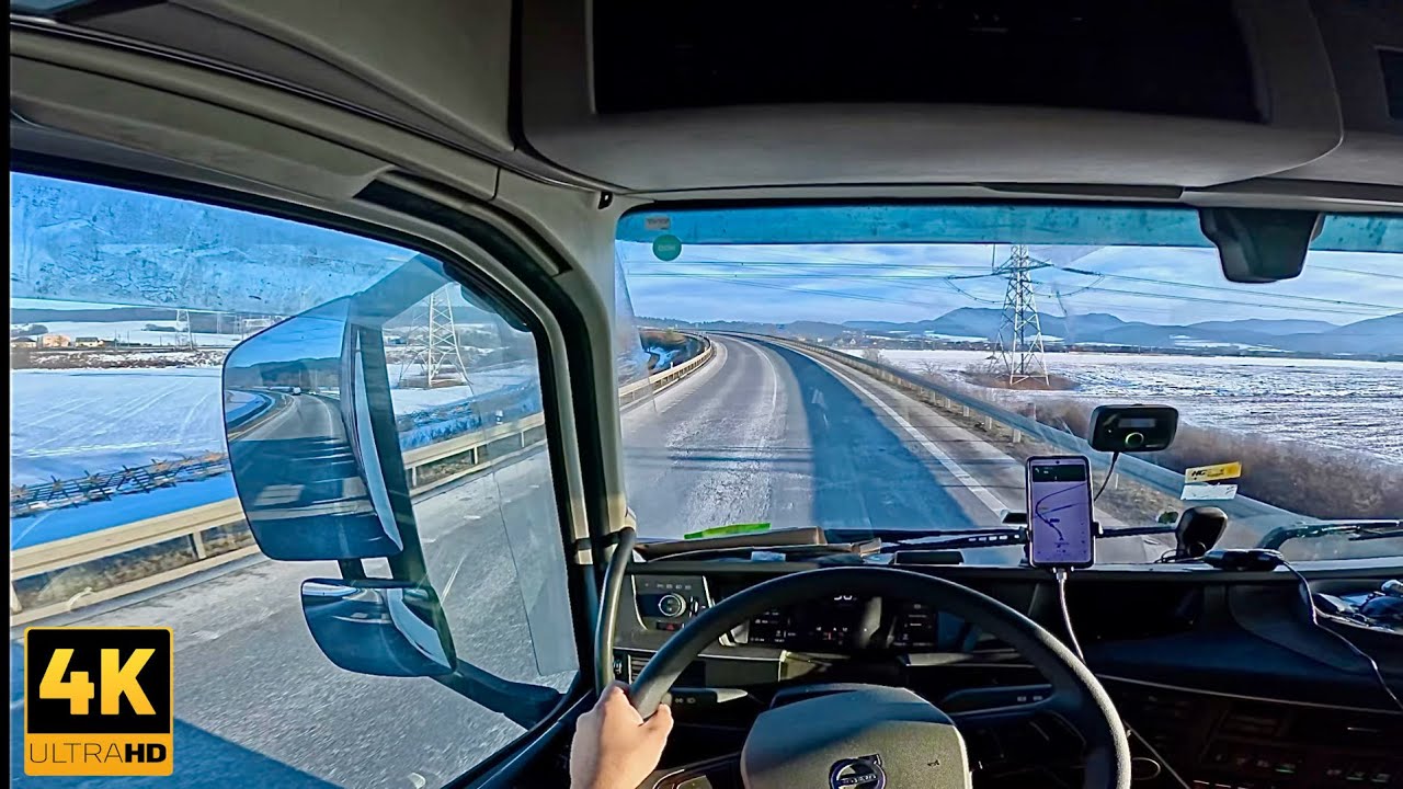 Pov Truck Driving 🇵🇱 Poland to 🇸🇰 Slovakia | Volvo FH