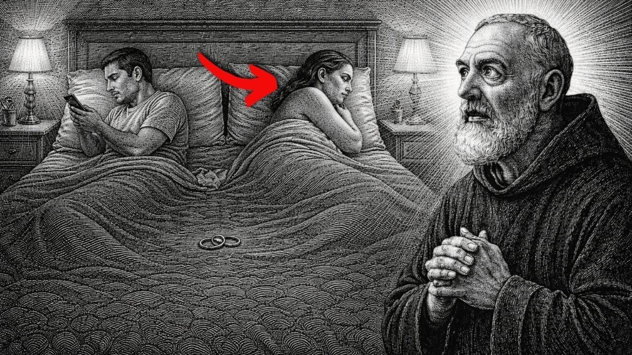 Lo Que el Padre Pío Vio Cuando el Matrimonio Sobrevive Sin Intimidad