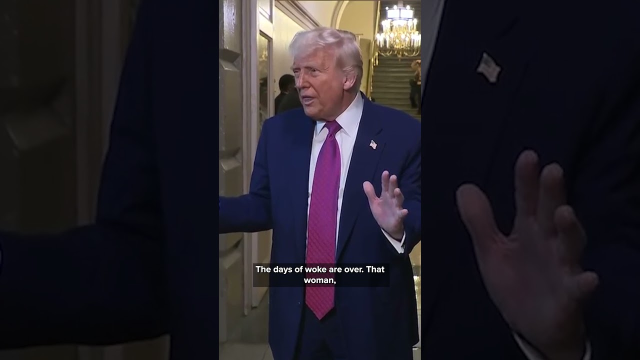 Trump says Democratic congresswoman arrested 'out of control:' 'Days of woke are over'